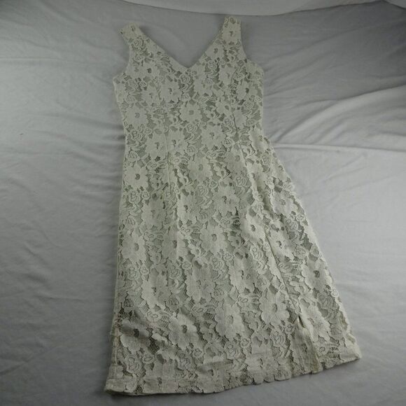 Vintage 90s Scott McClintock Floral Dress Size 8 - Picture 2 of 9